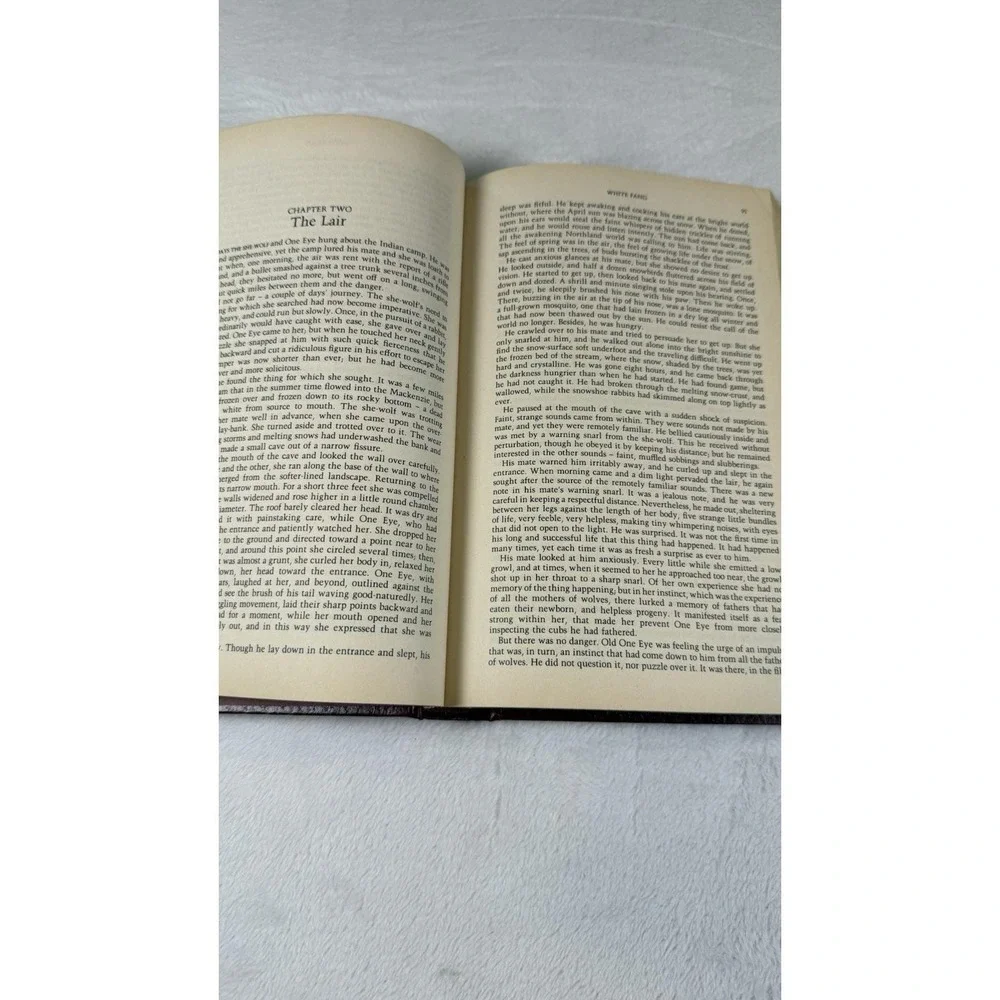 Jack London Hardcover 1983 Call of the Wild White Fang Sea-Wolf Waldenbooks